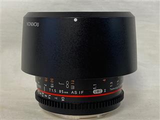 Rokinon 85mm T1.5 Cine DS Lens for Canon EF Mount